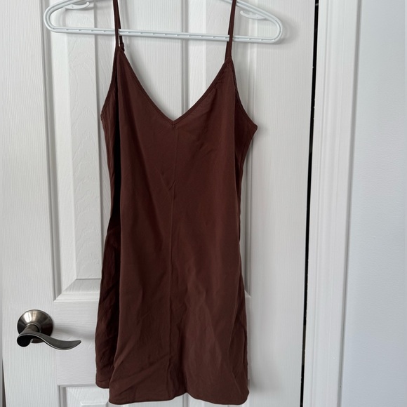 Brown Mini Slip Aritzia Dress - Picture 1 of 4